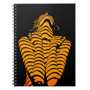 Carnet Femme Abstraite Silhouette Moderne Expressive