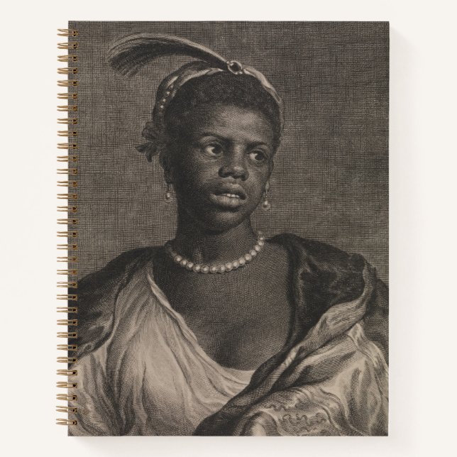 Carnet Femme africaine (Devant)