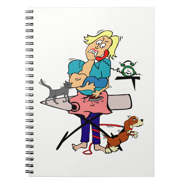 Carnet Femme au foyer (Devant)