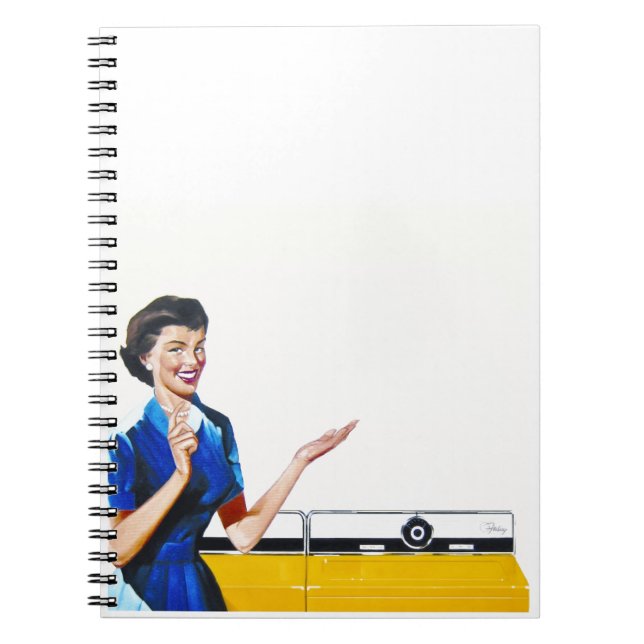Carnet Femme au foyer et nouvelle laveuse (Devant)