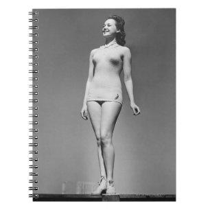 Carnet Femme dans le maillot de bain
