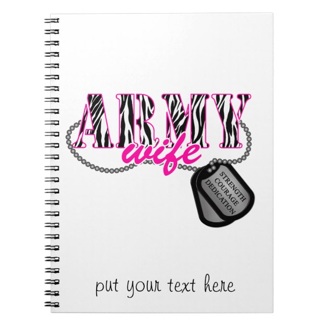 Carnet Femme de l'armée (Devant)
