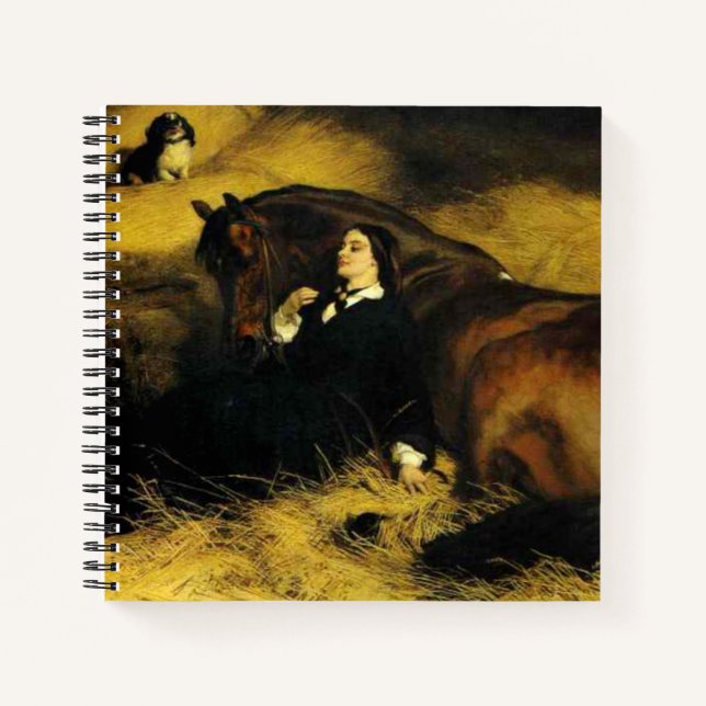 Carnet Femme et Cheval (Devant)