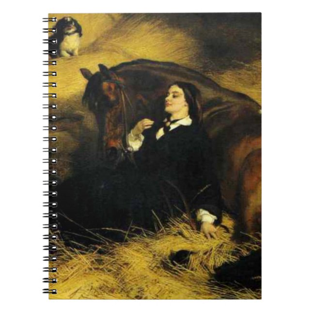 Carnet Femme et Cheval (Devant)