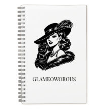 Femme Glamour avec Illustration de Mode Féline