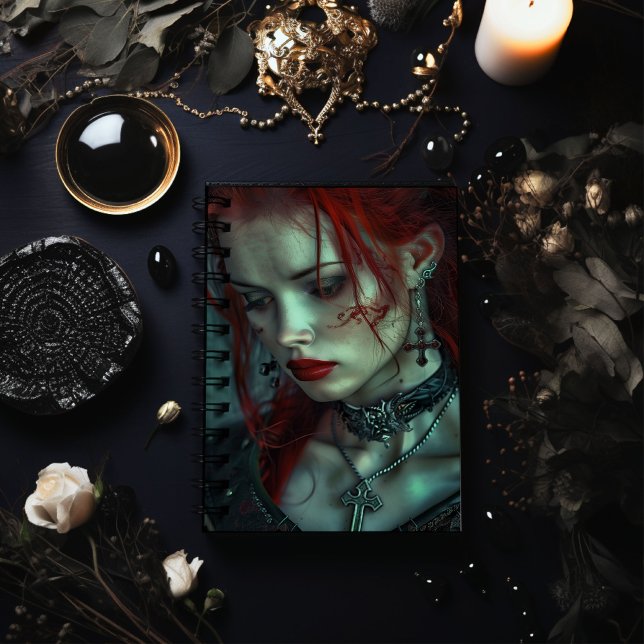 Carnet Femme Gothique (Créateur téléchargé)