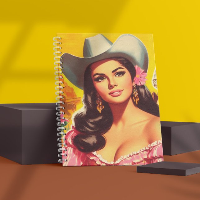 Carnet Femme Rétro Country (Créateur téléchargé)