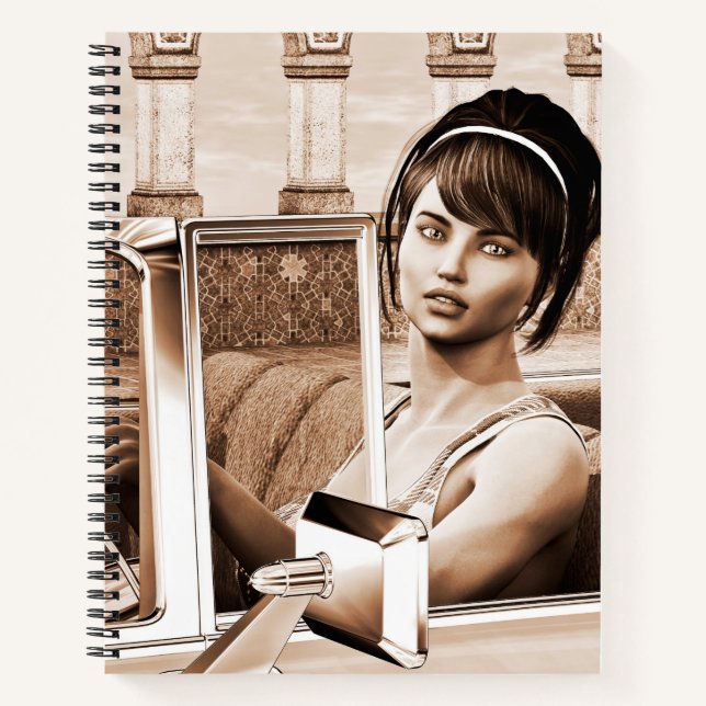Carnet Femme Vintage (Devant)