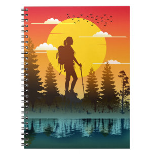 Carnet Femmes de la nature randonnée coucher de soleil