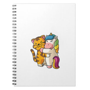Carnet Femmes Tigre et Licorne Mignons Animaux de Zoo S'e