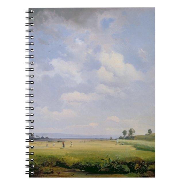 Carnet Fenaison, 1838 (huile sur la toile) (Devant)