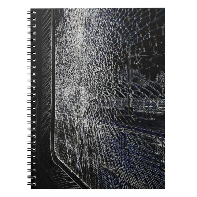 Carnet fenêtre du train cassé (Devant)