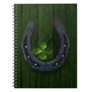 Carnet fer à cheval chanceux