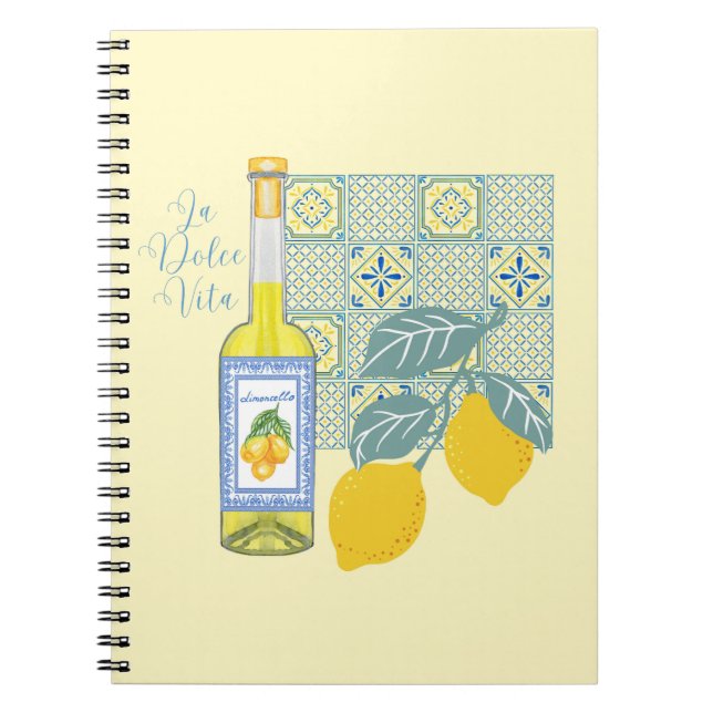 Carnet Ferme aux citrons Rétro (Devant)