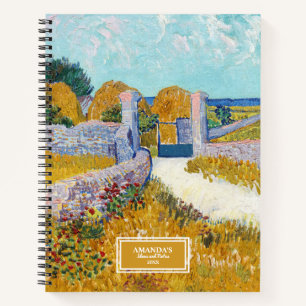Carnet Ferme en Provence Vincent van Gogh Peinture