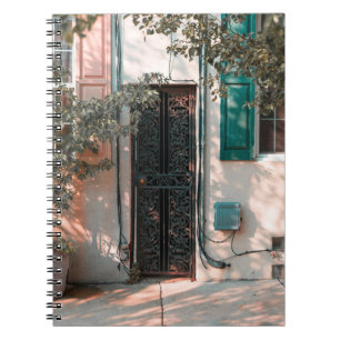 CARNET FERMER PORTE DE SÉCURITÉ EN FER FORGÉ VERT