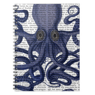 Carnet Fermeture octopus