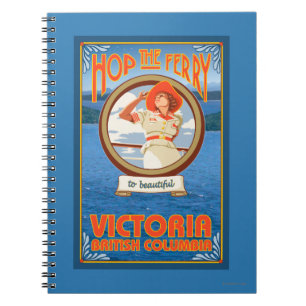 Carnet Ferry d'équitation de femme - Victoria, AVANT