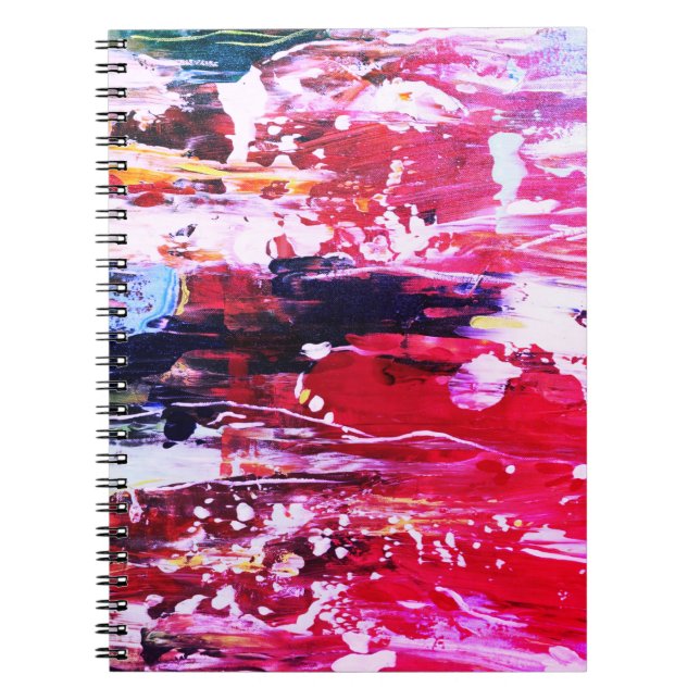 Carnet Festivité variation rose (Devant)