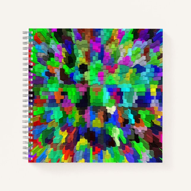 Carnet Fête colorée...... (Devant)