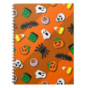 Carnet Fête des Candies Éffrayantes d'Halloween