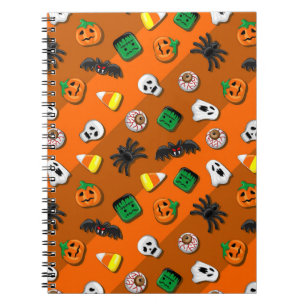 Carnet Fête des Candies Éffrayantes d'Halloween