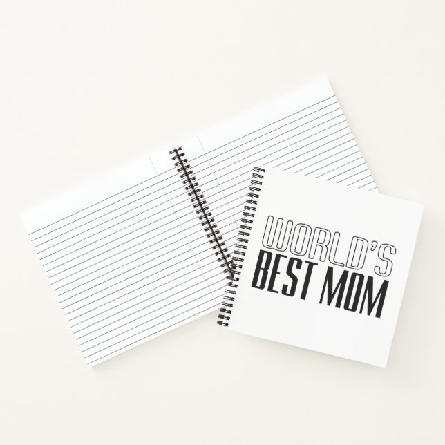 Carnet Fête des mères de la meilleure maman du monde | CA (Intérieur)