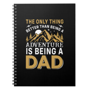Carnet Fête des pères Aventure Est Être Un Papa