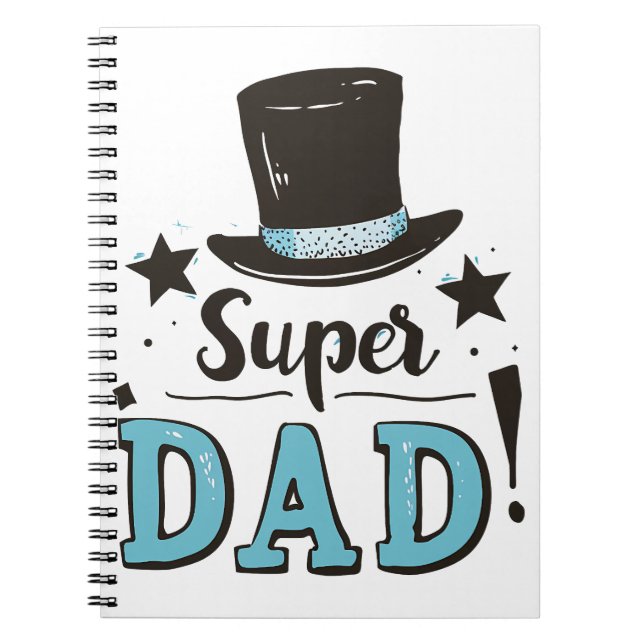Carnet Fête des pères - Fête de Super Papa (Devant)