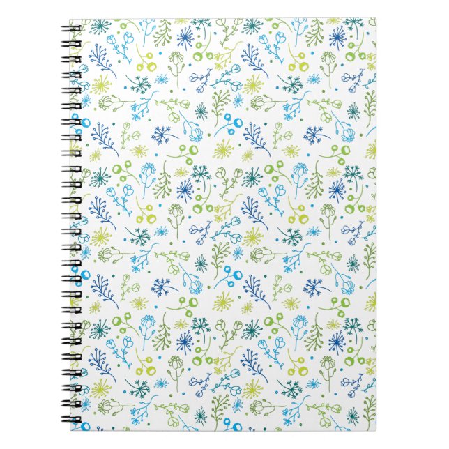 Carnet Fête printanière florale (Devant)