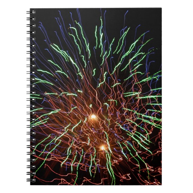 Carnet feu d'artifice (Devant)