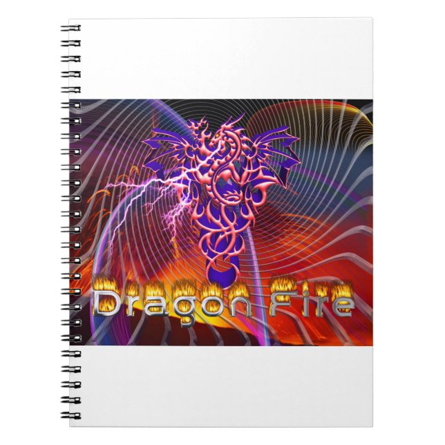Carnet Feu de dragon  (Devant)