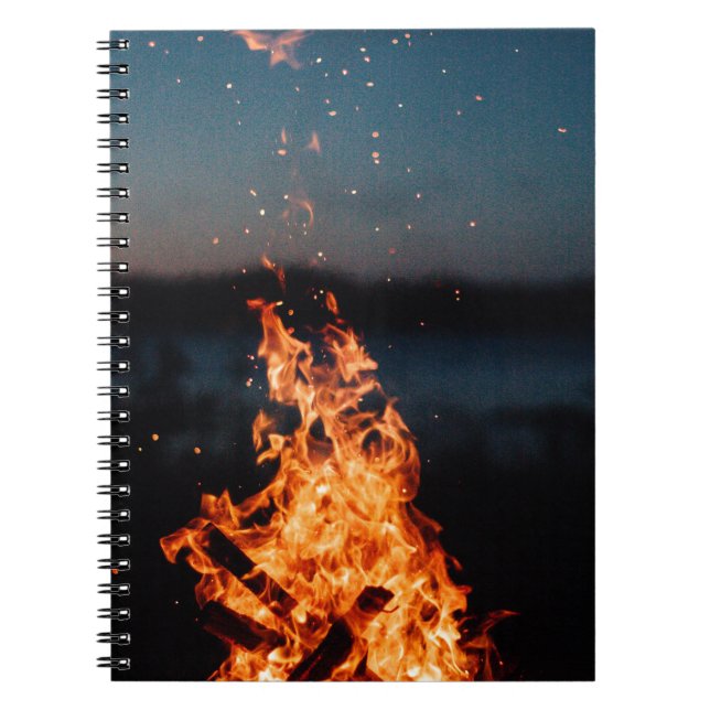 Carnet feu nocturne (Devant)