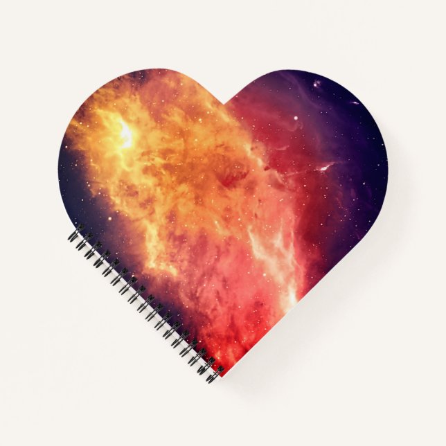Carnet Feu Solaire à Travers le Cosmos (Devant)