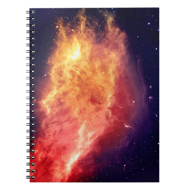 Carnet Feu Solaire à Travers le Cosmos (Devant)
