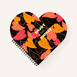 Carnet Feuille coloré