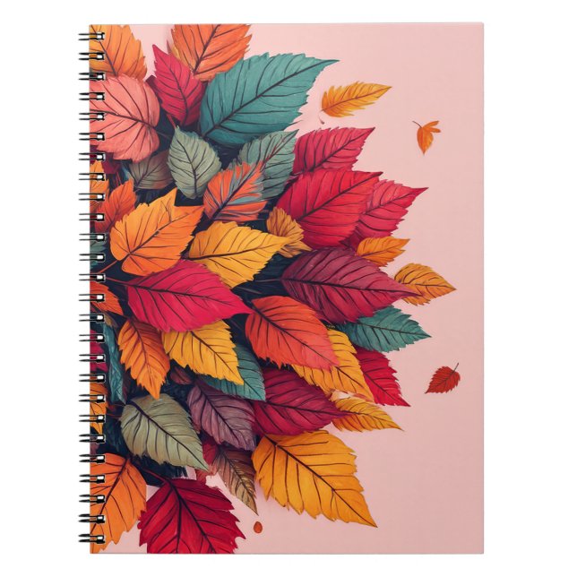 Carnet Feuille d'automne (Devant)