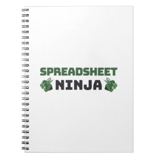 Carnet Feuille de calcul ninja