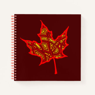 Carnet Feuille de feu