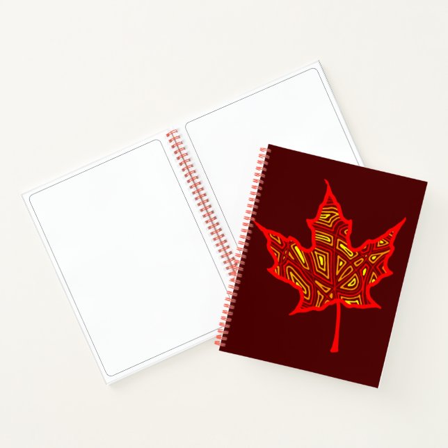 Carnet Feuille de feu (Intérieur)