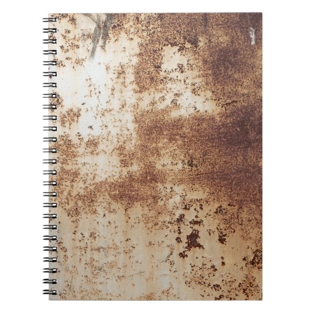 Carnet Feuille de métal arrière - plan texture (Devant)