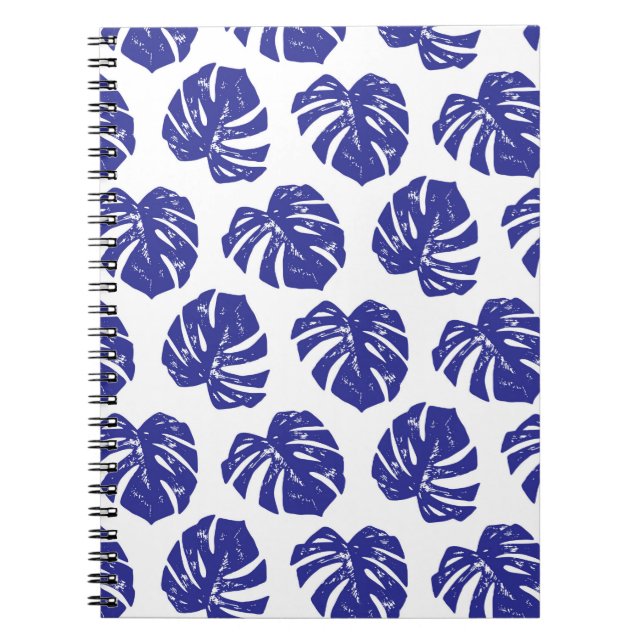Carnet Feuille de palmier tropical motif (Devant)