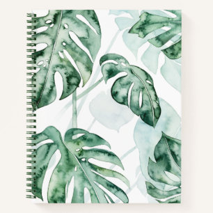 Carnet Feuille fractionnée de palme tropicale