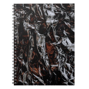 Carnet feuilles Brown et blancs séchés