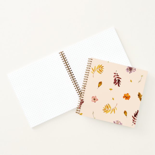 Carnet Feuilles d'automne (Intérieur)