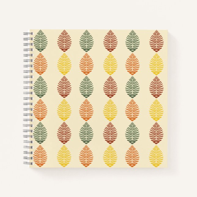 Carnet Feuilles d'automne (Devant)