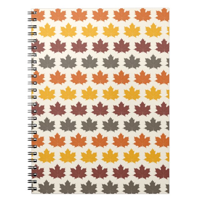 Carnet Feuilles d'automne (Devant)