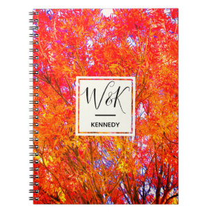 Carnet Feuilles d'automne