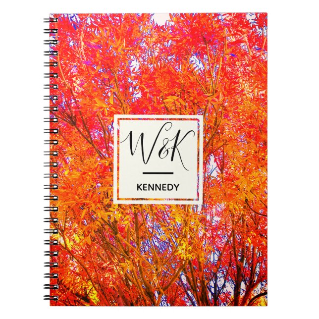 Carnet Feuilles d'automne (Devant)