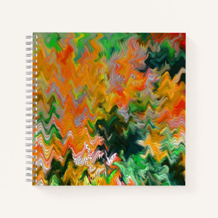 Carnet Feuilles d'automne dans la rivière......